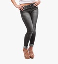 Skinny Fit Mid-Rise Jeans