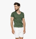 Solid Round Neck T-shirt