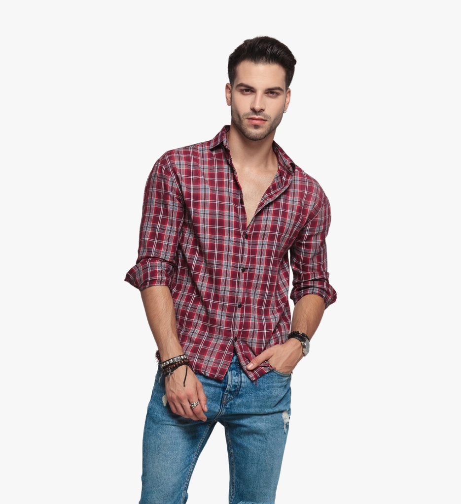 Checked Casual Shirt