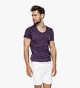 Solid Round Neck T-shirt