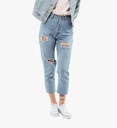 Mid-Rise Clean Jeans